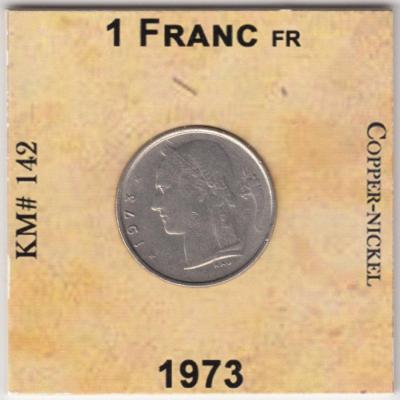 1 Franc 1973 - Belgium