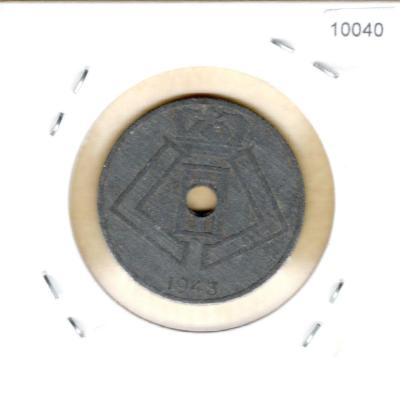25 Centimes 1943 - Belgium