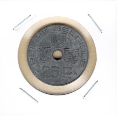 25 Centimes 1943 - Belgium