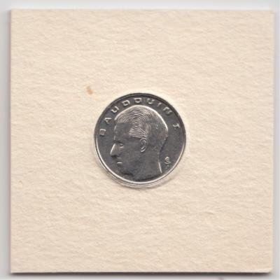1 Franc 1989 - Belgium - French text
