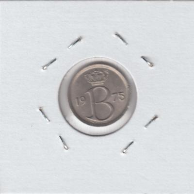 25 Centimes 1975 - Belgium - French text