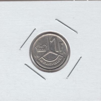1 Frank 1990 - Belgium