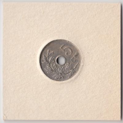 5 Centimes 1905 - Belgium - French text