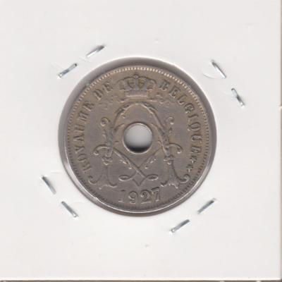 25 Centimes 1927 - Belgium