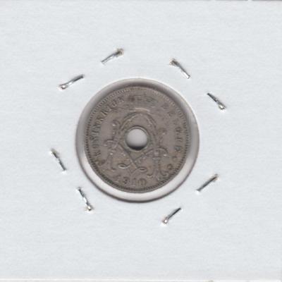 5 Centimes 1910 - Belgium - Dutch text