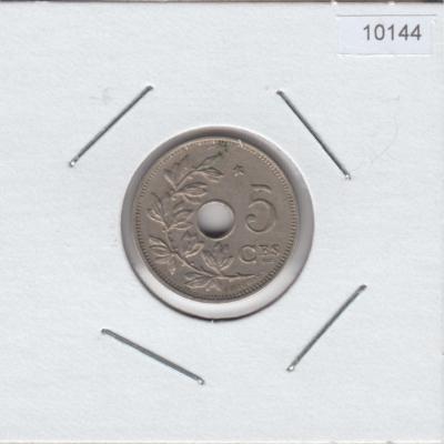 5 Centimes 1932 - Belgium - with star stands on one peak falling