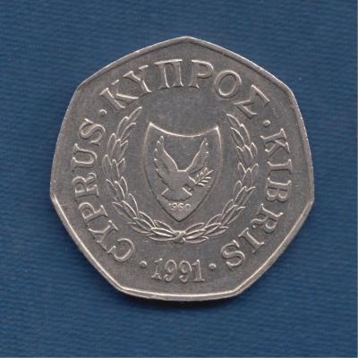 50 Cents - 1991 - Cyprus