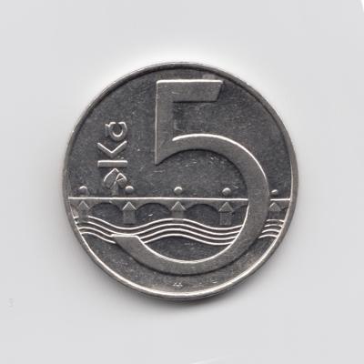 5 Koruny 1993 - Czech Republic