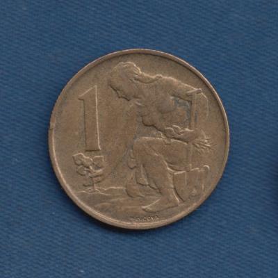 1 Koruna -1986 - Czechoslovakia
