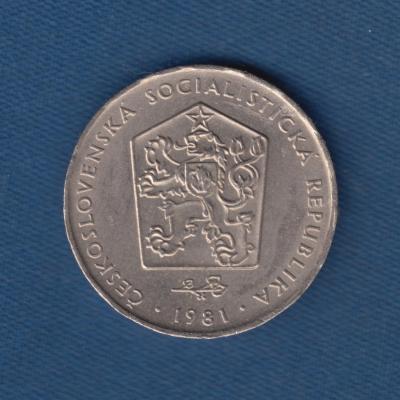 2 Koruna 1981 - Czechoslovakia