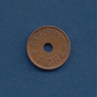 1 Øre-1935 - Denmark