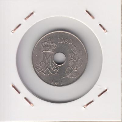 25 Øre 1980 - Denmark