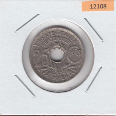 25 Centimes 1924 - France