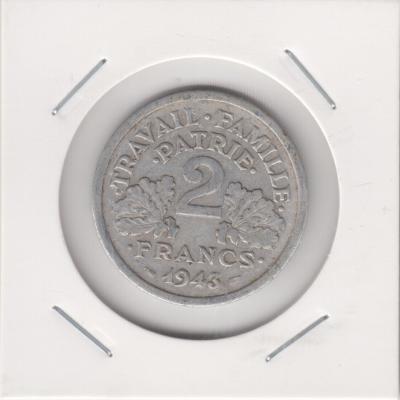 2 Francs 1943 - France