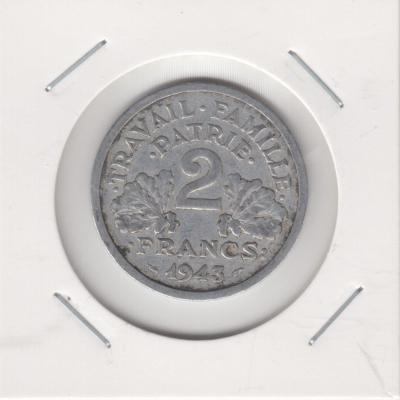 2 Francs 1943 - France