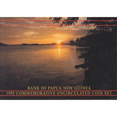Papua New Guinea Commemorative Uncirculated Coin 6 Pcs Set - 1995