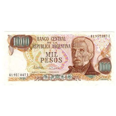 1000 Pesos 1982-1983 - Argentina