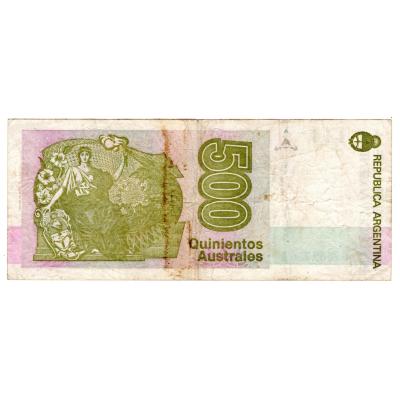 500 Australes 1990 - Argentina