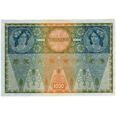 1000 Kronen 1919 - Austria