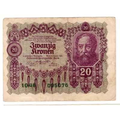 20 Kronen 1922- Austria