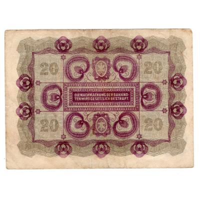 20 Kronen 1922- Austria