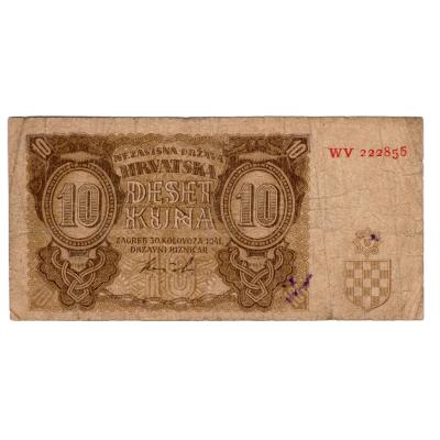 10 Kuna 1941 - Croatia