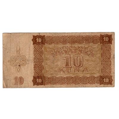 10 Kuna 1941 - Croatia