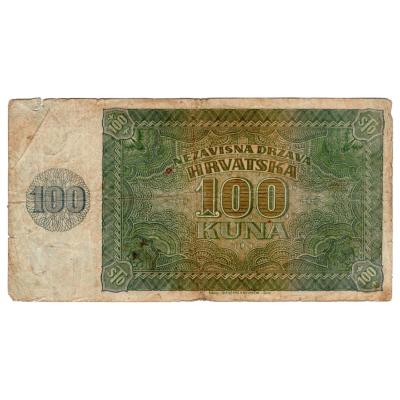 100 Kuna 1941 - Croatia