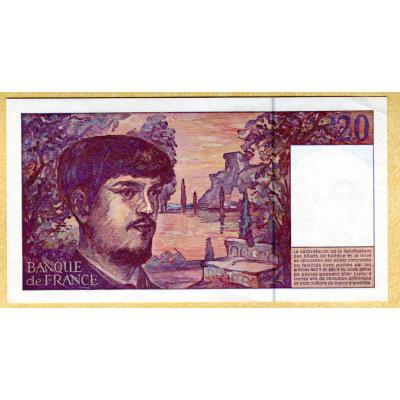 20 Francs 1995 - France - Debussy