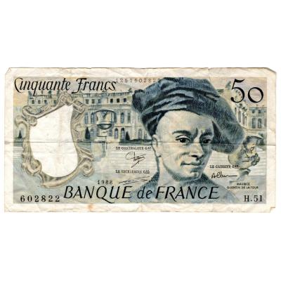 50 Francs 1988 - France