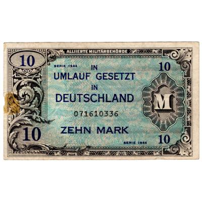 10 Mark - Allied Military Authority 1944 - Germany