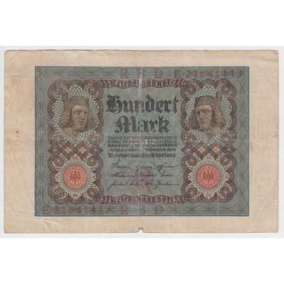 100 Mark Reichsbanknote 1920