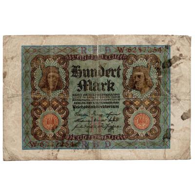 100 Mark Reichsbanknote 1920