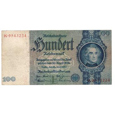 100 Mark Reichsbanknote 1935