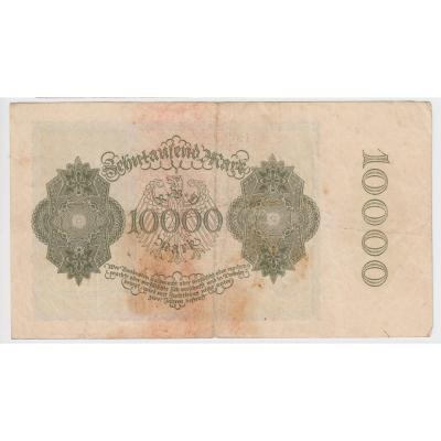 10000 Mark 1922 - Reichsbanknote, small issue