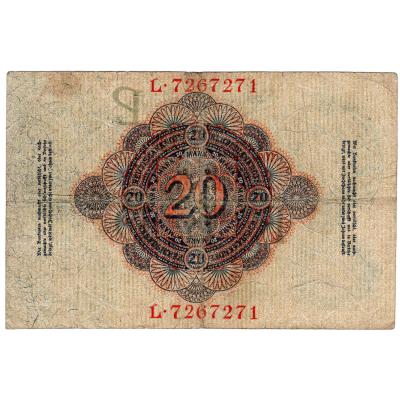 20 Mark Reichsbanknote (1914 Feb)