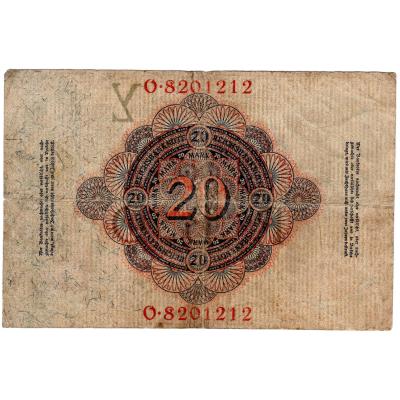20 Mark Reichsbanknote (1914 Feb)