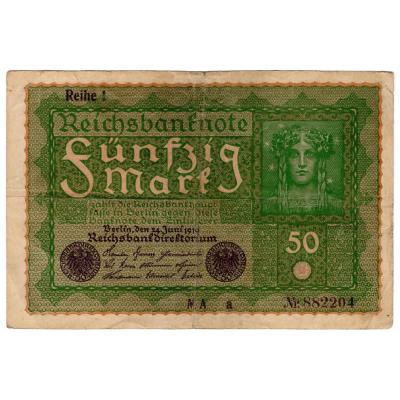 50 Reichsmark 1919 - Reichsbanknote