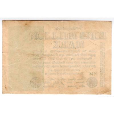 1 Million Mark 1923 - Reichsbanknote