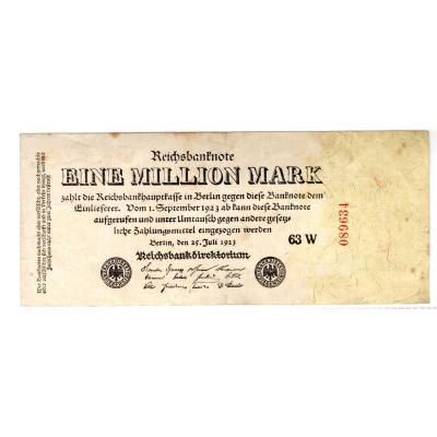 1 Million Mark 1923 - Reichsbanknote