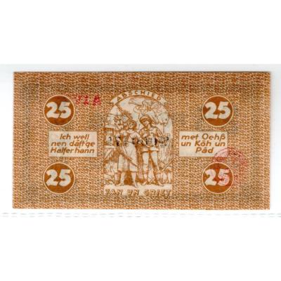 25 Pfennigs 1921 -  City of Cologne (notgeld)