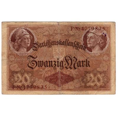 20 Mark 1914 Darlehenskassenschein