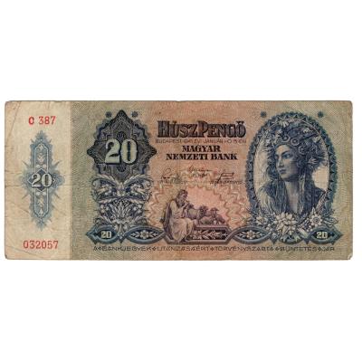 20 Pengő 1941 - Hungary