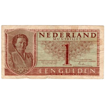 1 Gulden 1949 - Netherlands (Juliana)