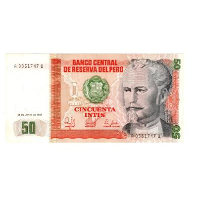 50 Intis 1987 - Peru