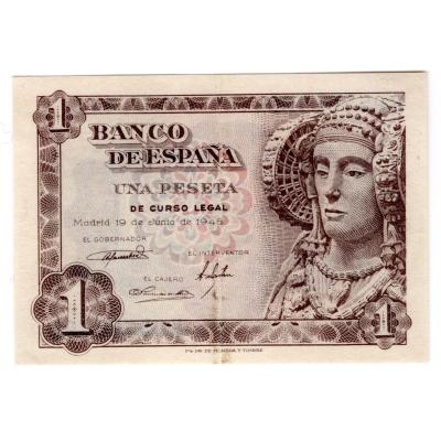 1 Pesetas 1948 - Spain
