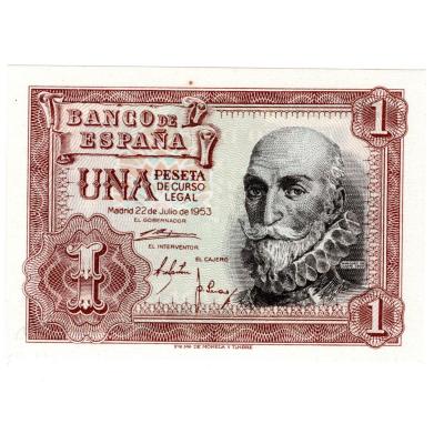 1 Pesetas 1953 - Spain