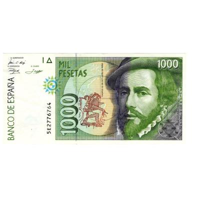 1000 Pesetas 1992 - Spain