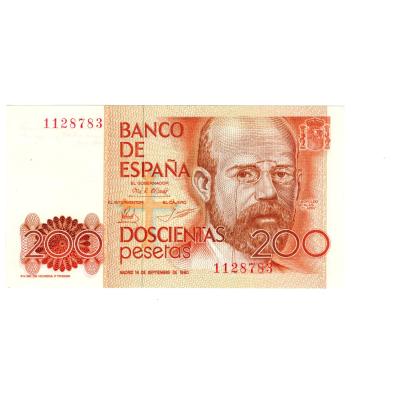 200 Pesetas 1980 - Spain