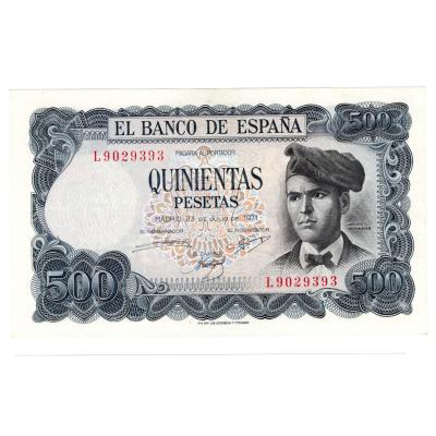 500 Pesetas 1971 - Spain